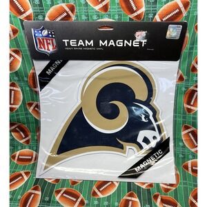St. Louis Rams Officially Licensed Helmet Magnet Made USA Heavy Gauge Vinyl